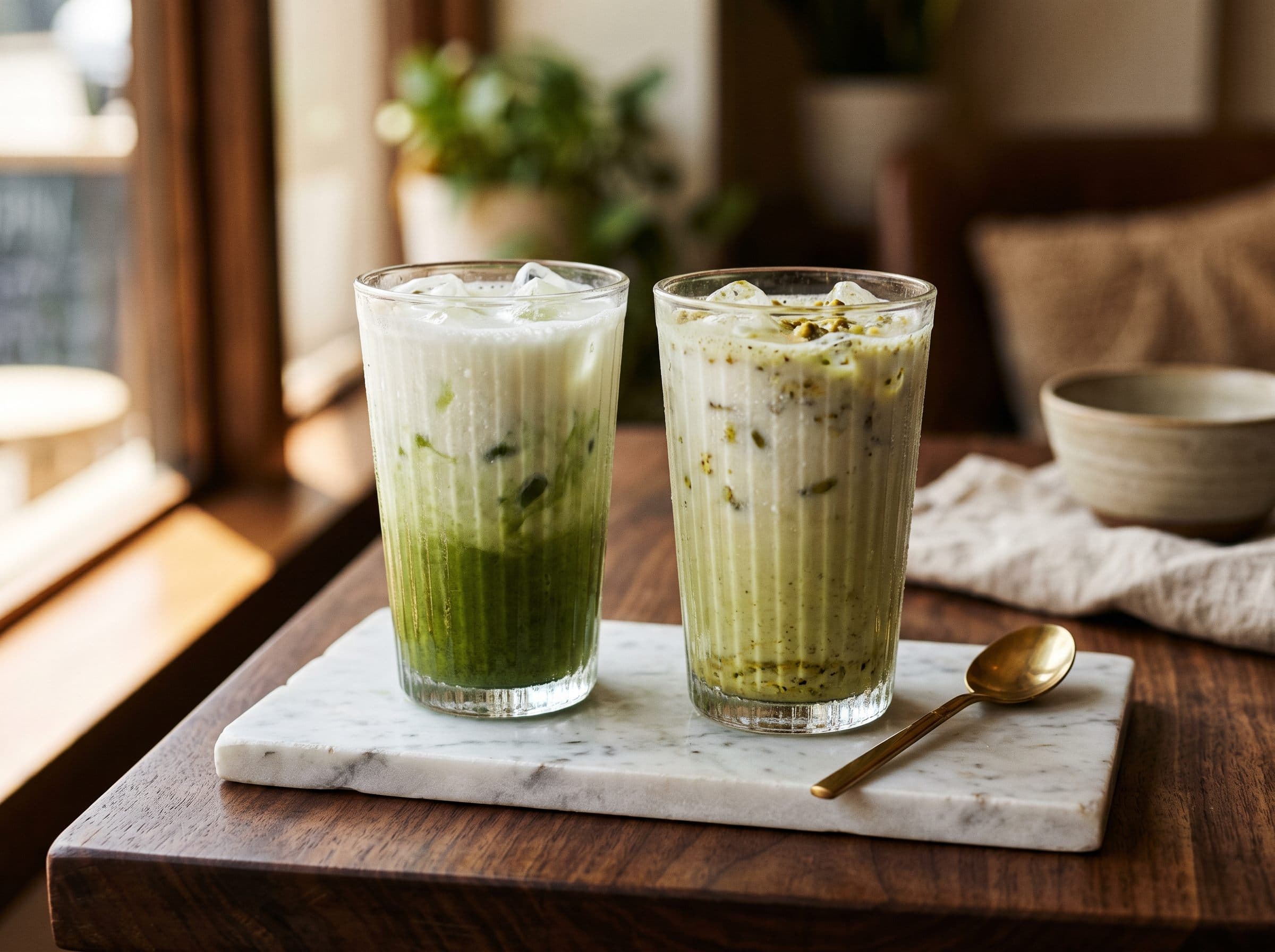 Iced Pistachio Latte